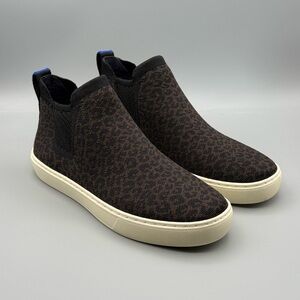 EUC Rothy's The Chelsea Boot, in Espresso Spot